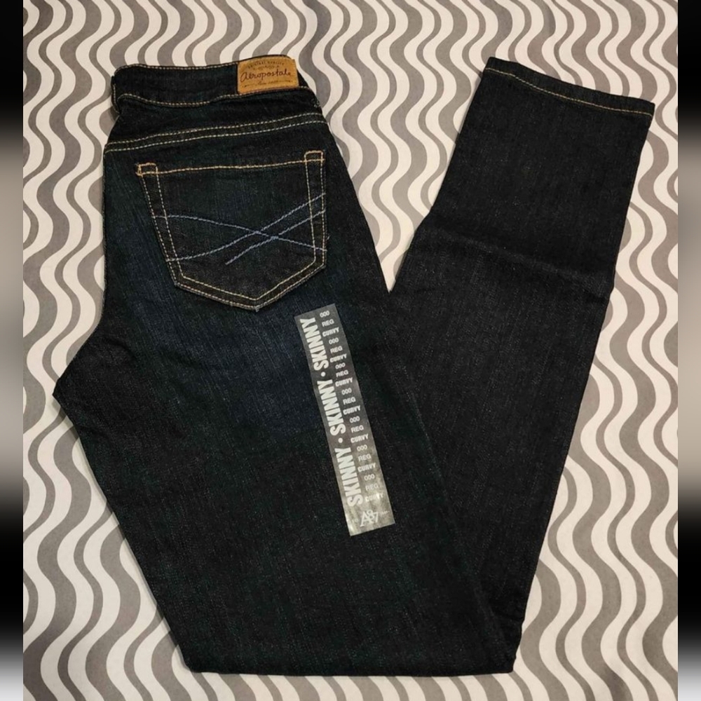 New 000 Curvy Skinny Aeropastale Jeans